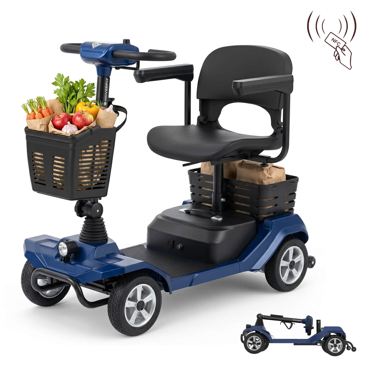 Hoverfly T4 Electric 4-wheel Mobility Scooter ((👻Halloween Sale))